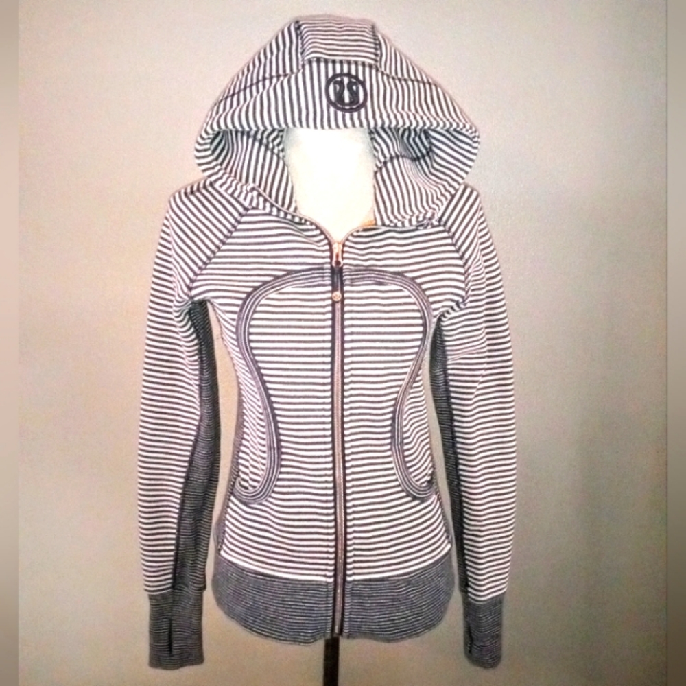 Navy & Gray Lululemon Scuba Hoodie